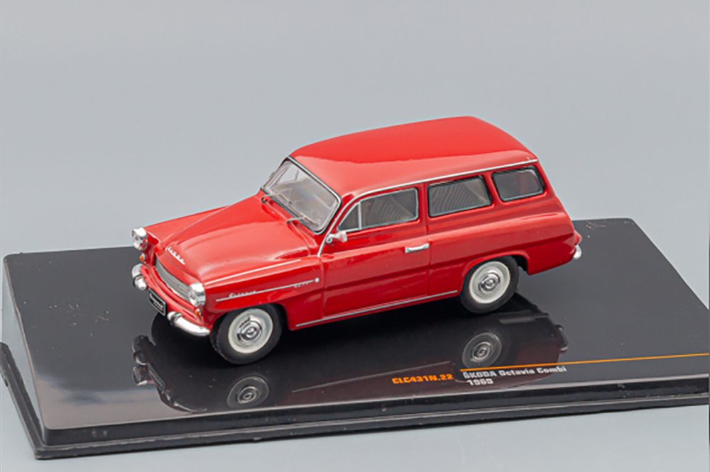 SKODA OCTAVIA COMBI (1969), DARK RED