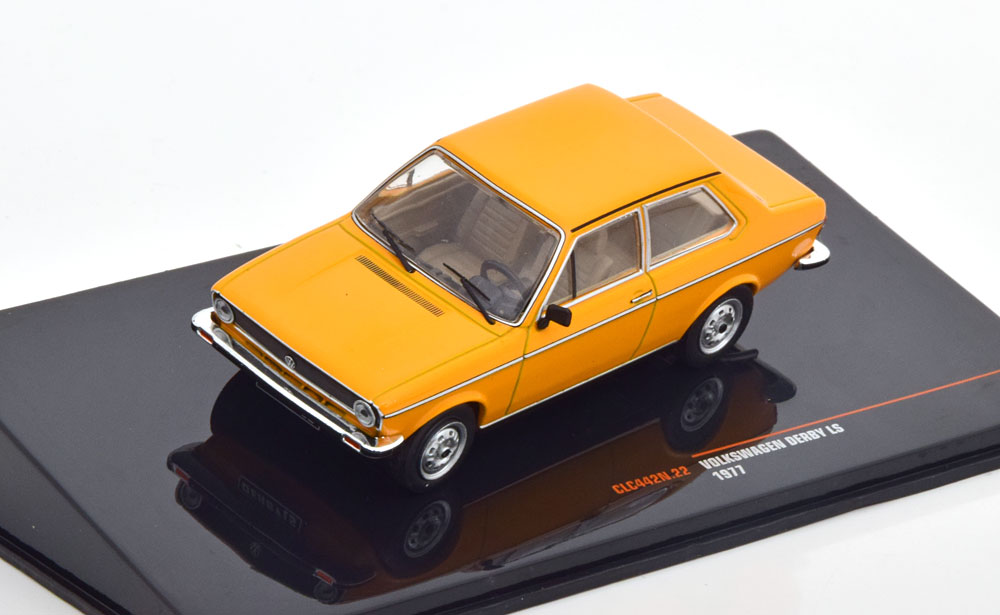 VW VOLKSWAGEN DERBY LS 1977 LIGHT-ORANGE