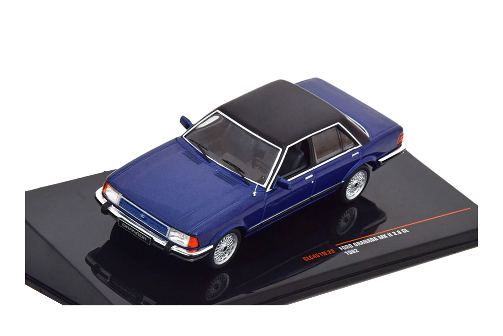 FORD GRANADA MKII 2.8 GL 1982 METALLIC BLUE/BLACK