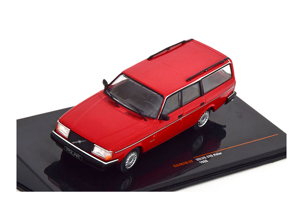 VOLVO 240 POLAR BREAK 1989 RED
