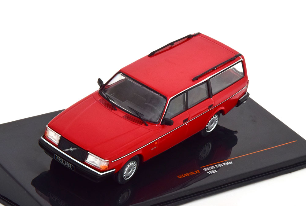 VOLVO 240 POLAR BREAK 1988 RED