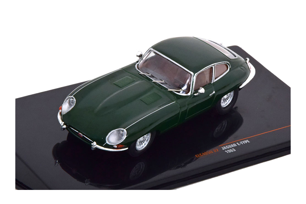 JAGUAR E-TYPE COUPE 1963 GREEN