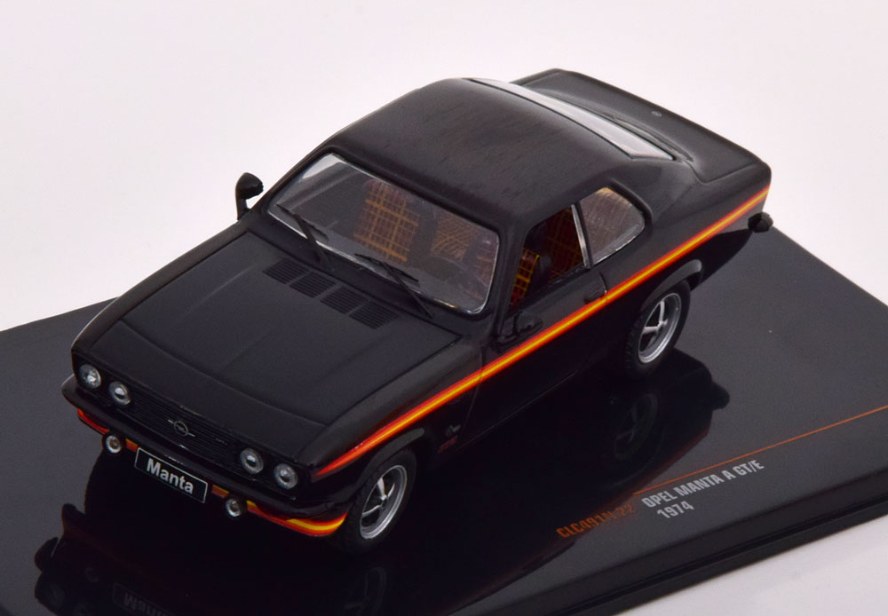OPEL MANTA A GT/E MAGIC 1974 BLACK YELLOW ORANGE