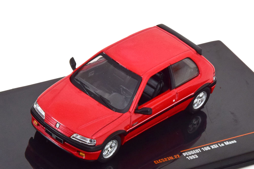 PEUGEOT 106 XSI LEMANS 1993 RED METALLIC