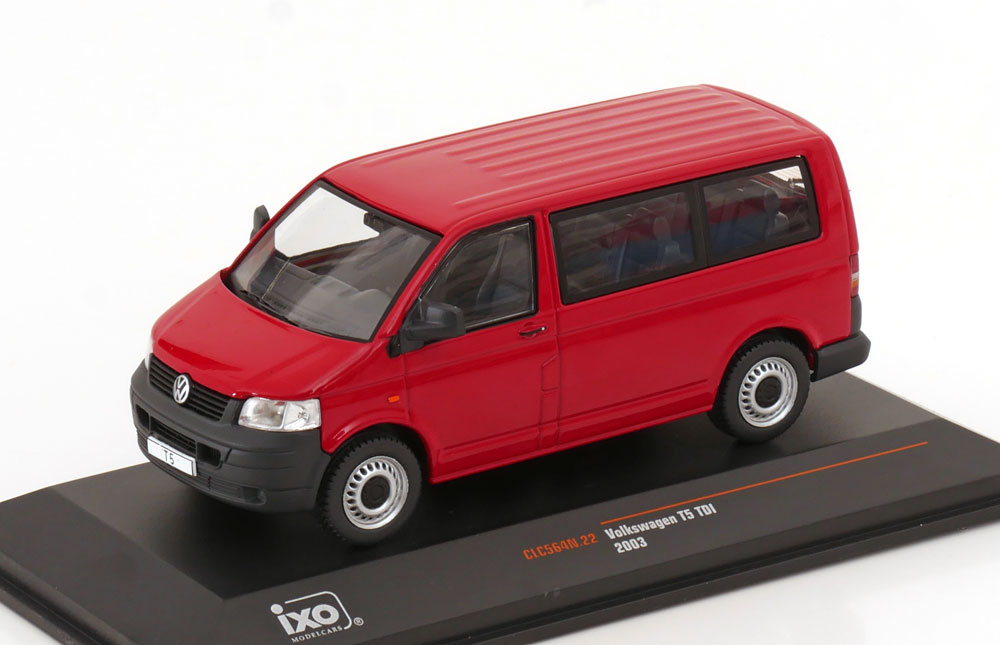 VW VOLKSWAGEN T5 2003 RED