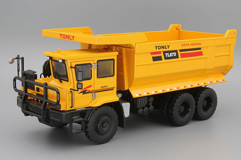 SHAANXI TONLY TL875 САМОСВАЛ, YELLOW