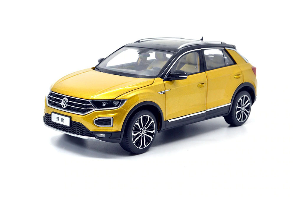 VW VOLKSWAGEN T-ROC 2019 YELLOW