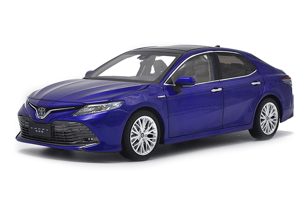 TOYOTA CAMRY (V70) HYBRID  XLE 2018 BLUE / ТОЙОТА КАМРИ ГИБРИД СИНИЙ