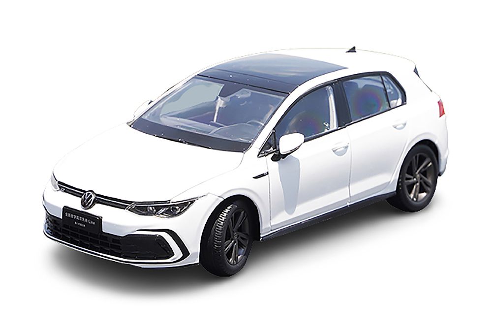 VW VOLKSWAGEN 8-GENERATION 2021 WHITE