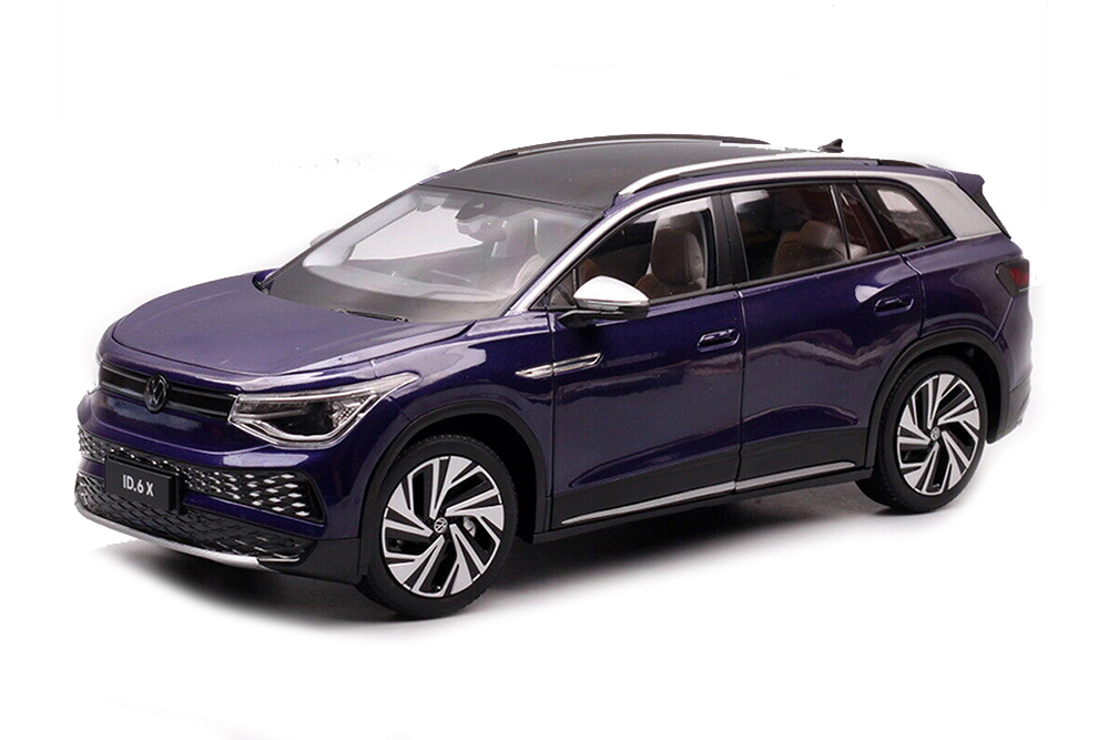 VW VOLKSWAGEN ID.6X 2024 VIOLET / ФОЛЬКСВАГЕН АЙДИ ФИОЛЕТОВЫЙ