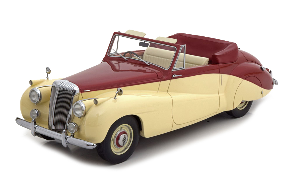 DAIMLER DB 18 SPECIAL SPORTS BY BAKER 1952 ROTMETALLIC/BEIGE LIMITED EDITION 300 PCS.