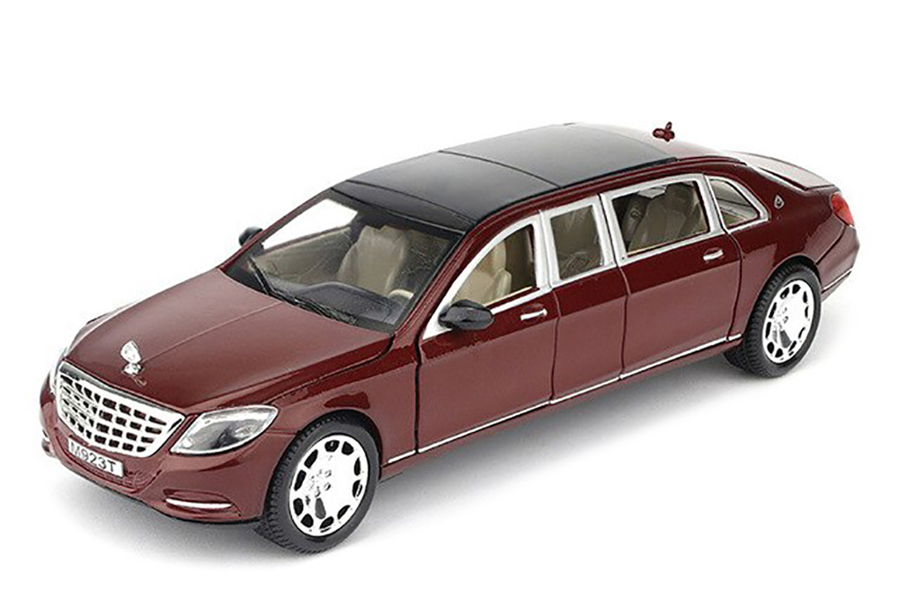 Mercedes W222 Maybach Pullman S Class X222 Dark Red Modellisimo Com Scale Models 1 18 1 43 1 12 M O D E L L I S I M O S O M