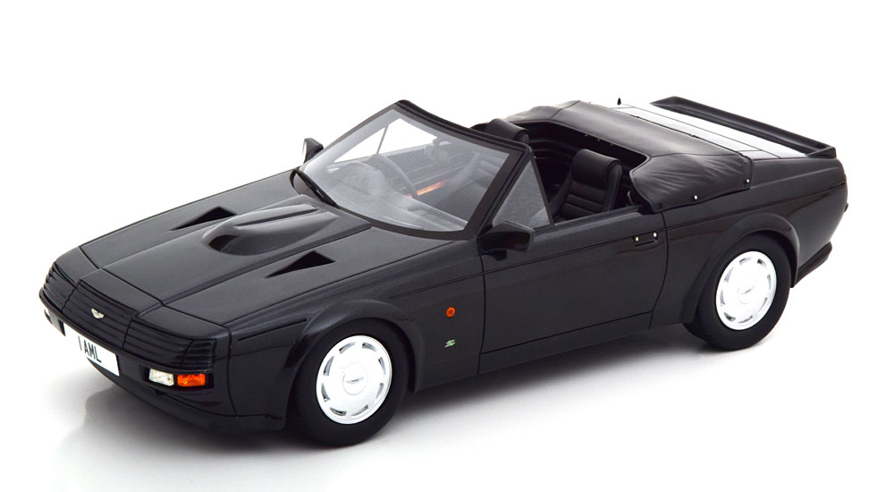 ASTON MARTIN ZAGATO SPYDER CONVERTIBLE 1987 BLACK