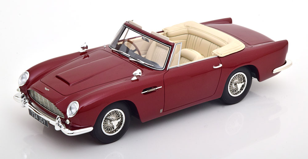 ASTON MARTIN DB5 DHC CONVERTIBLE 1964 DARKRED