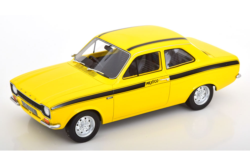 FORD ESCORT MK1 MEXICO 1973 YELLOW BLACK