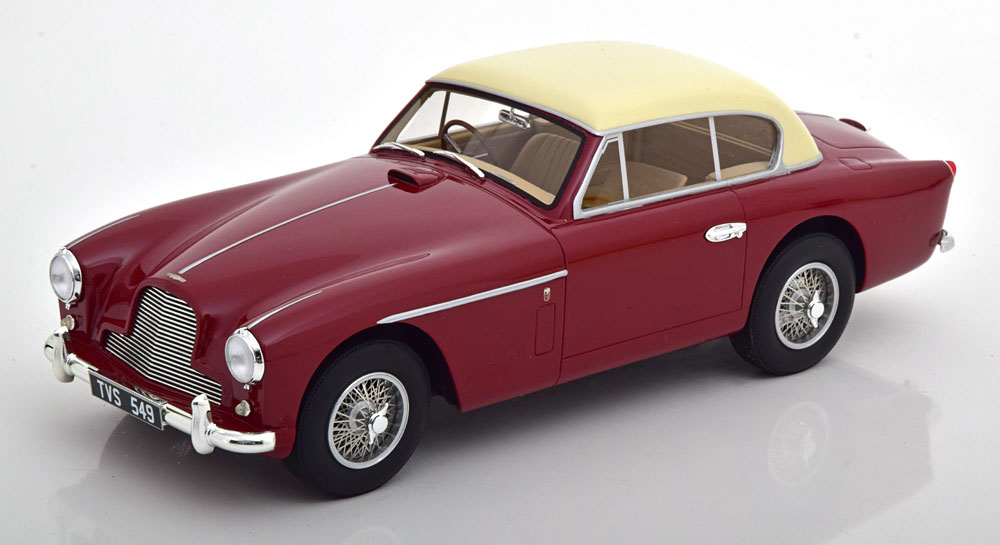 ASTON MARTIN DB2-4 MKII FHC NOTCHBACK 1955 КРАСНЫЙ С БЕЖЕВЫМ