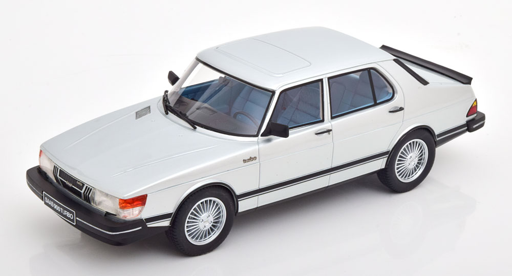 SAAB 900 TURBO 4-DOOR 1983 SILVER