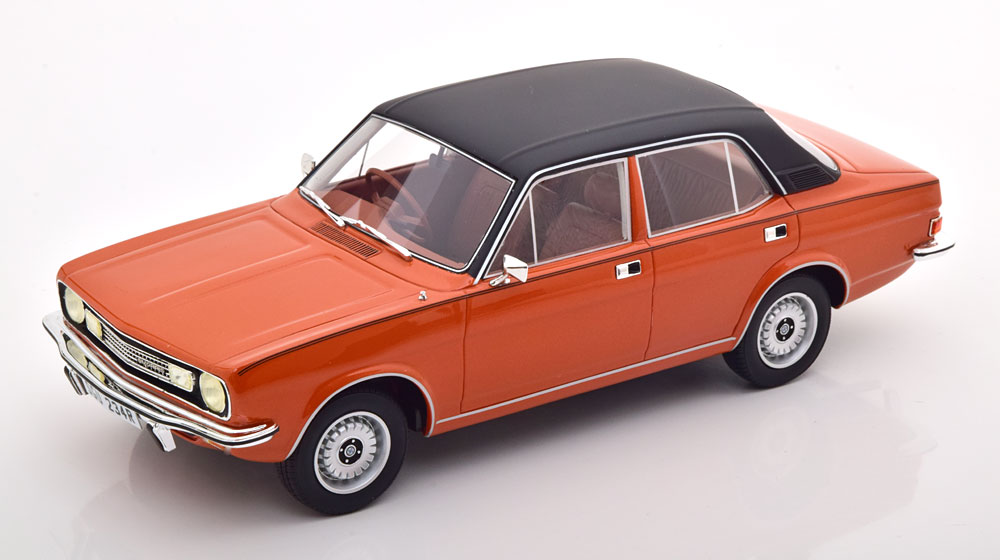 MORRIS MARINA HL SALOON 1977-1979 ORANGE-METALLIC BLACK