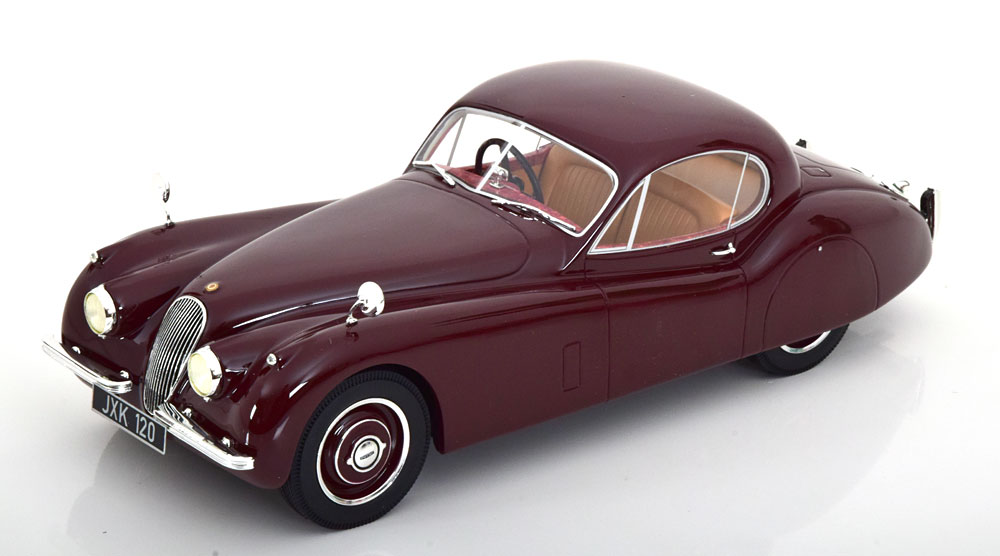 JAGUAR XK 120 FHC 1951-1954 DARK RED