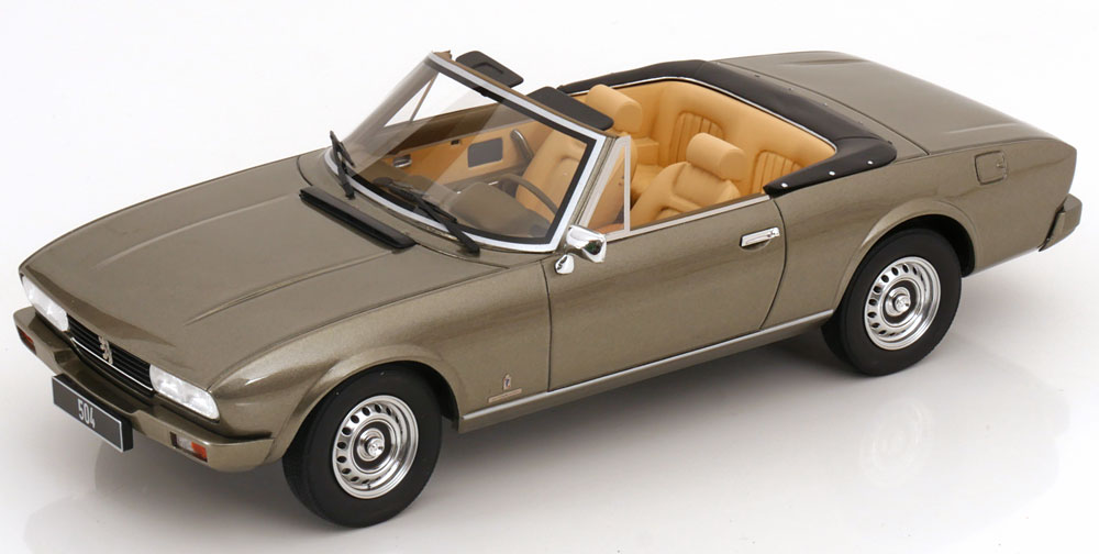 PEUGEOT 504 CONVERTIBLE 1983 GREY-GREENMETALLIC