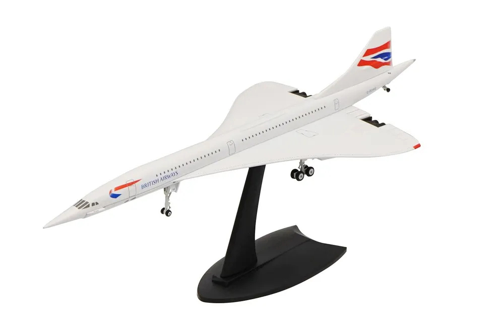 CONCORDE BRITISH AIRWAYS / МОДЕЛЬ САМОЛЕТА КОНКОРД БРИТИШ ЭРВЕЙС (ДЛИНА 30 СМ)