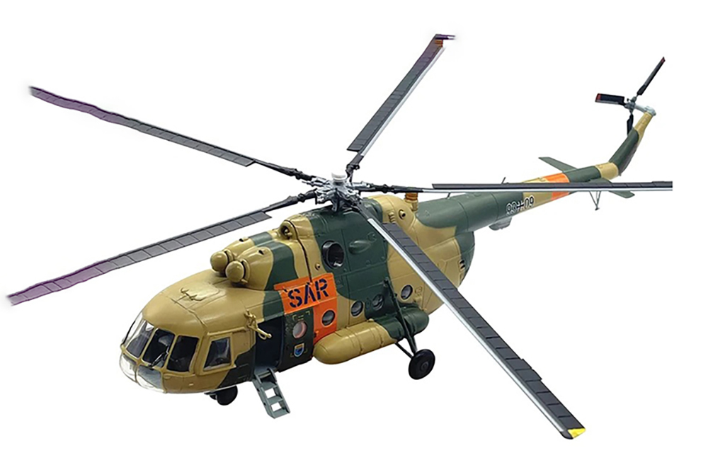 МИЛЬ-8 ТРАНСПОРТНЫЙ ВЕРТОЛЕТ, КАМУФЛЯЖ ЗЕЛЕНЫЙ (ЮЖНО-АФРИКАНСКАЯ РЕСПУБЛИКА)