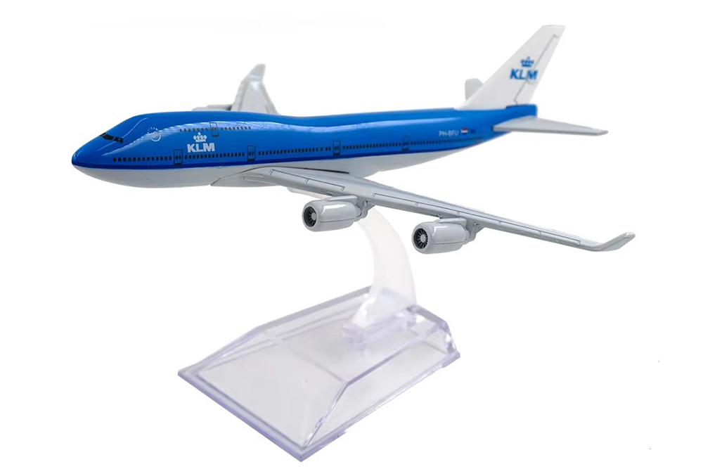 BOEING 747 KLM / БОИНГ АВИОКОМПАНИЯ КЛМ (ДЛИНА 16 СМ)