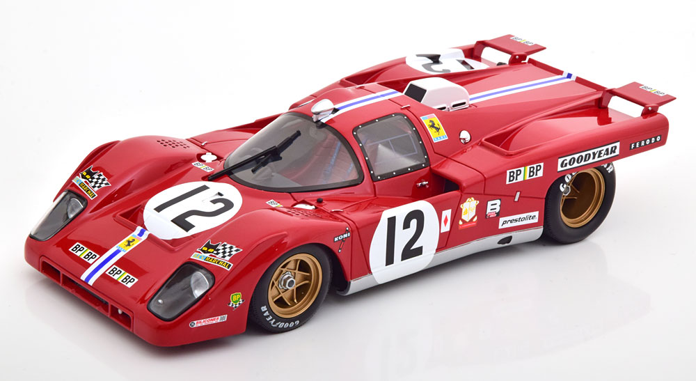 FERRARI 512 M NO 12 24H LE MANS 1971