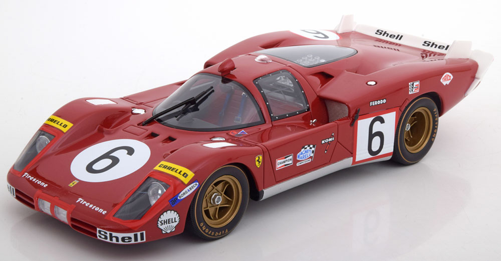 FERRARI 512S LONG TAIL NO 6 24H LE MANS 1970