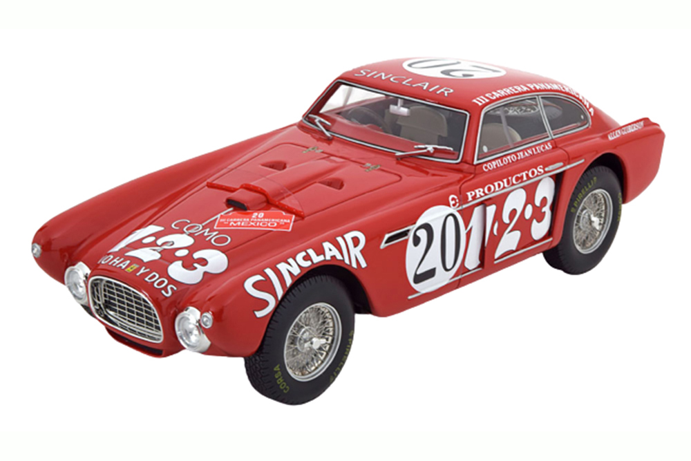 FERRARI 340 BERLINETTA MEXICO #20 CARRERA PANAMERICANA 1952 CHINETTI/LUCAS
