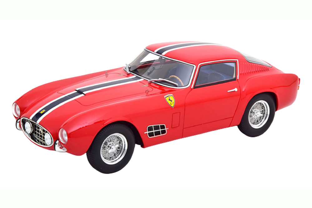 FERRARI 250 GT LWB 1957 RED/WHITE/DARK BLUE
