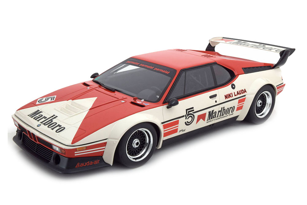 BMW M1 PRO CAR CHAMPION 1979 LAUDA WITH MARLBORO DECALS
