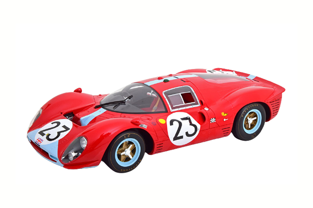 FERRARI 412 P #23 24H LE MANS 1967 ATTWOOD/COURAGE