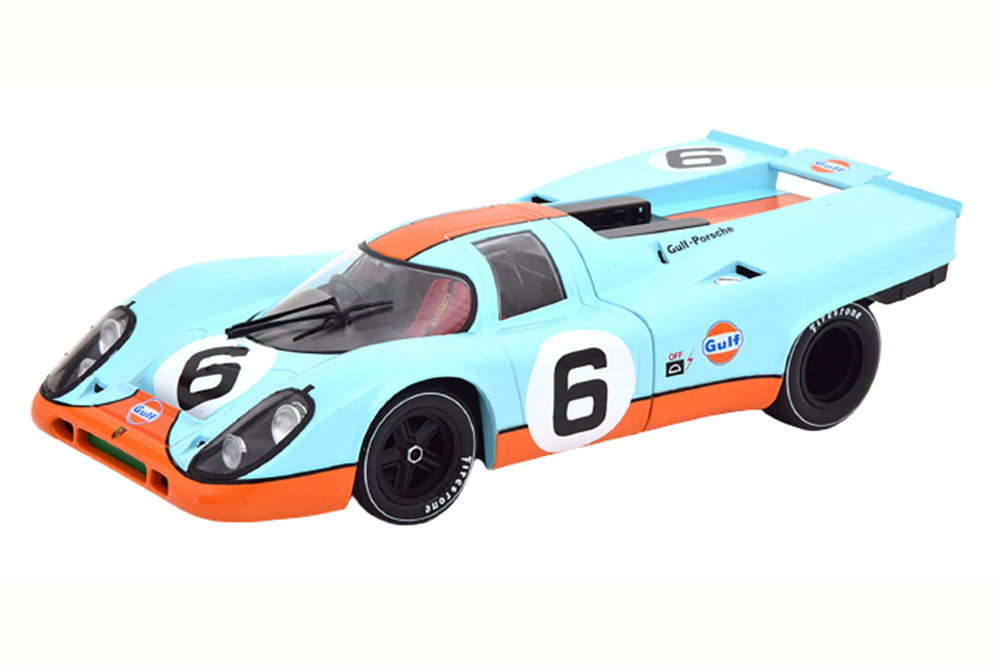 PORSCHE 917K #6 1000KM BRANDS HATCH 1971 GULF BELL/SIFFERT
