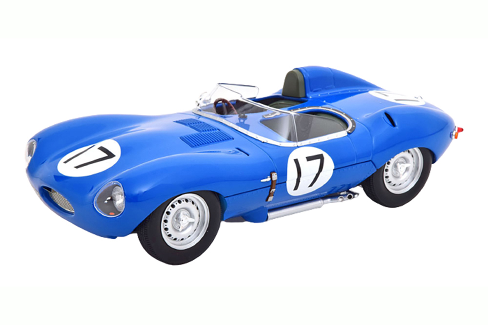 JAGUAR D-TYPE SHORT NOSE NO.17 24H LE MANS LUCAS/BRUSSIN 1957 / ЯГУАР Д-ТАЙП "КОРОТКИЙ НОС" (ГОНКА 24 ЧАСА ЛЕМАНА)