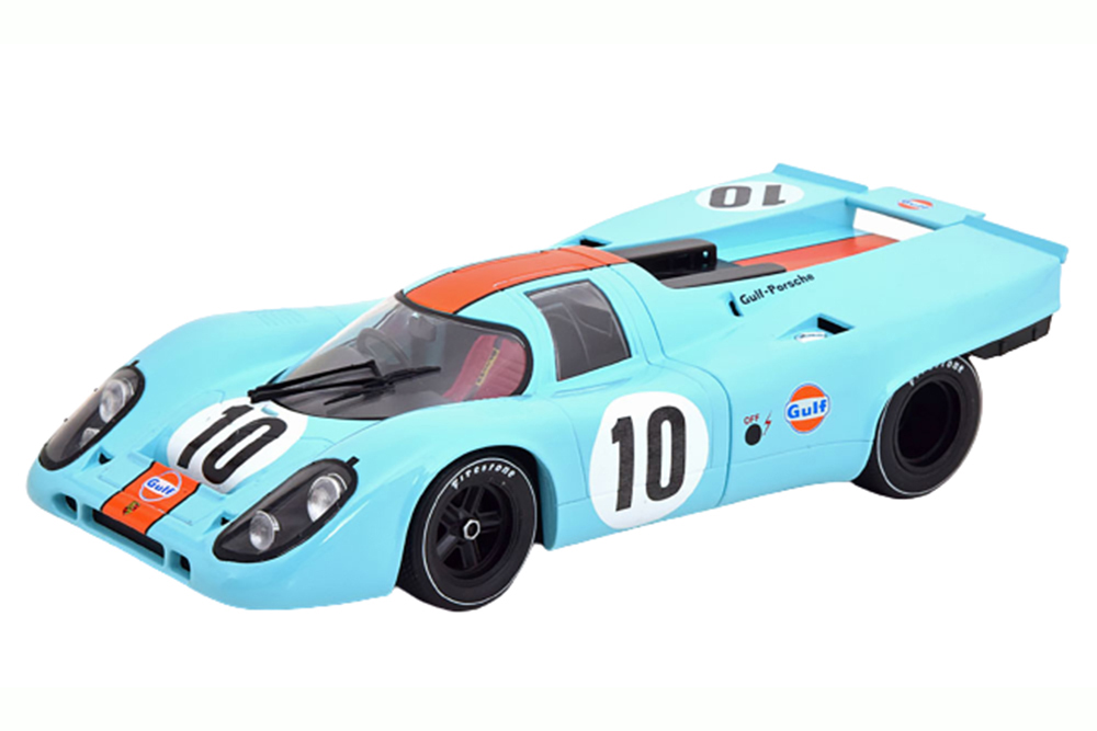 PORSCHE 917K #10 WINNER 1000KM BRANDS HATCH 1970 GULF RODRIGUEZ/KINNUNEN