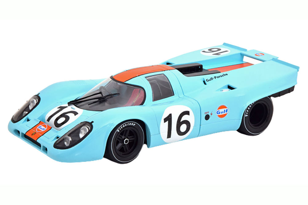 PORSCHE 917K #16 WINNER 1000KM ZELTWEG 1971 GULF RODRIGUEZ/ATTWOOD