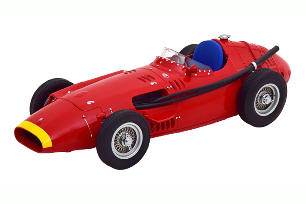 MASERATI 250 F PLAIN BODY VERSION 1957 / МАЗЕРАТИ 250 КРАСНЫЙ С ЖЕЛТЫМ НОСОМ