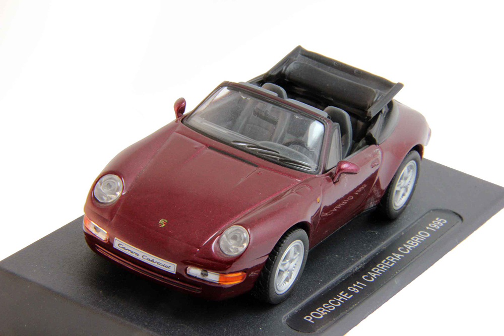 PORSCHE 911 CARRERA CABRIO 1995 CHERRY