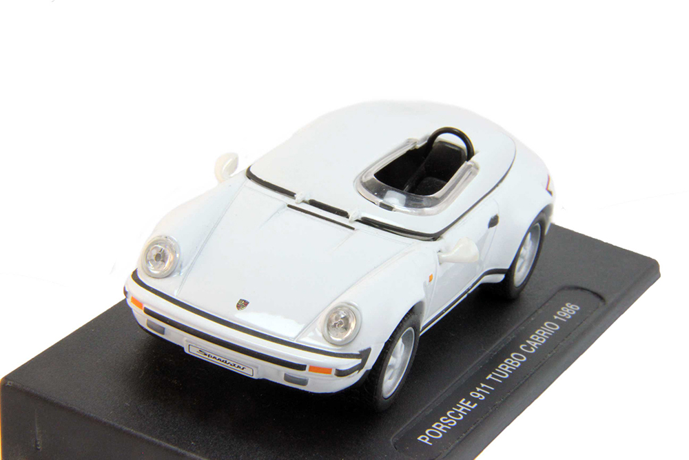 PORSCHE 911 TURBO CABRIO 1986 WHITE