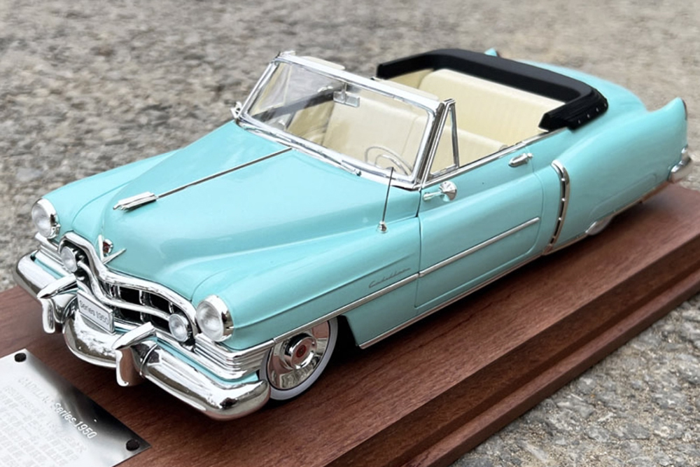 CADILLAC SERIES 61 CONVERTIBLE 1950 LIGHT BLUE / КАДИЛЛАК СЕРИЯ 61 ГОЛУБОЙ