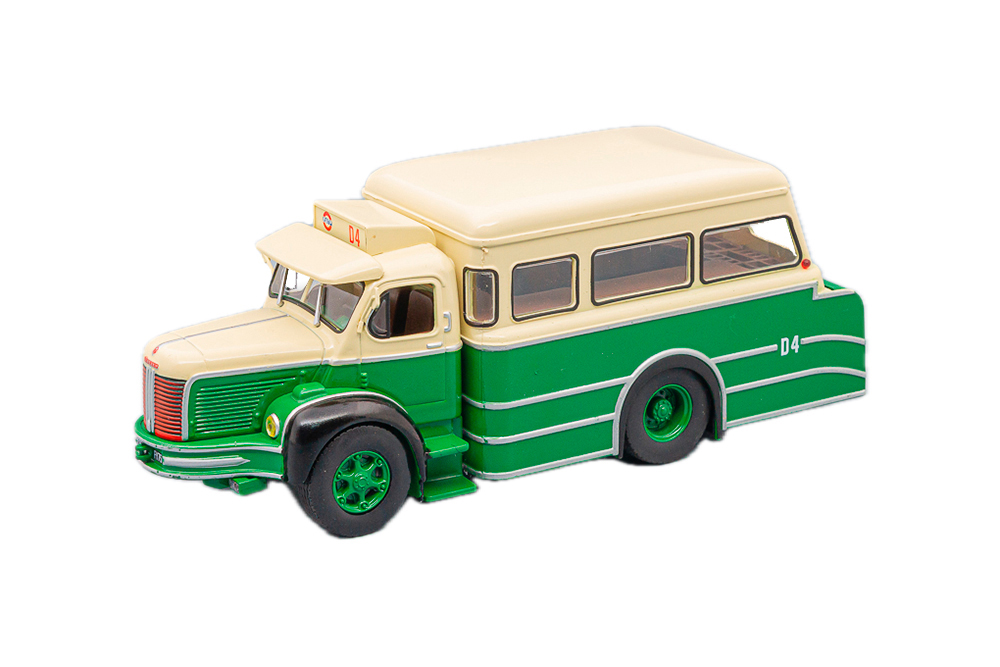 BERLIET GLM10 TRUCK (1965), GREEN CREAM