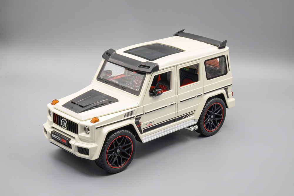 MERCEDES-BENZ G-CLASS BRABUS/BABOSI 800, БЕЛЫЙ