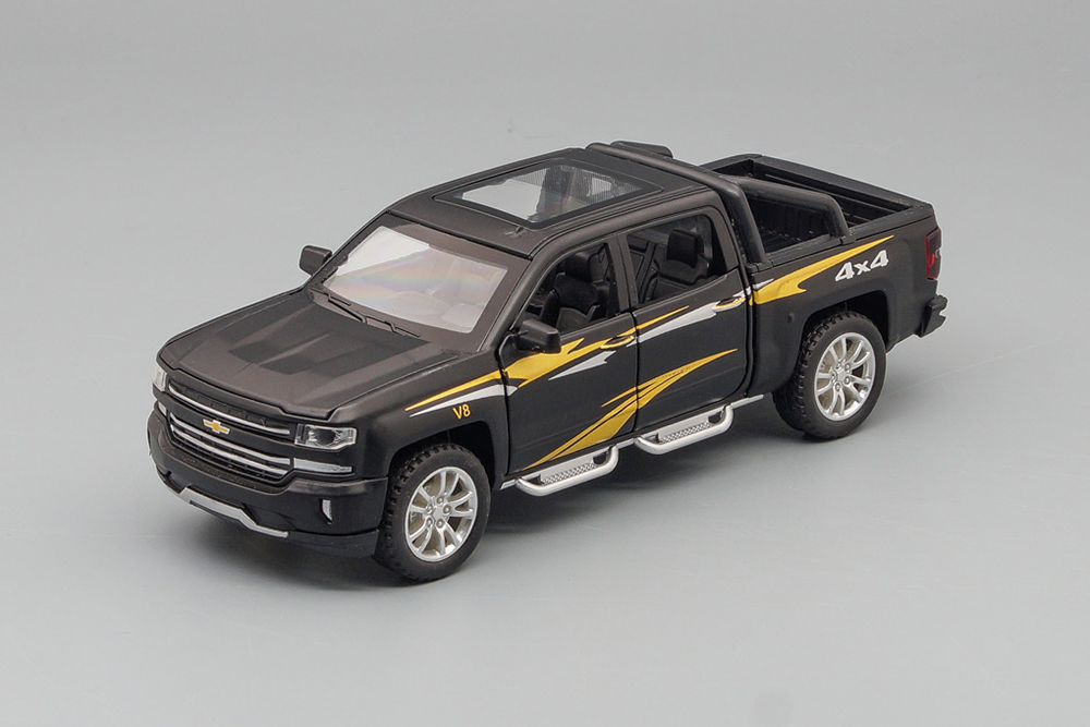 CHEVROLET SILVERADO V8 ИНЕРЦ. СВЕТ, ЗВУК, ОТКРЫВ. ДВЕРИ И КАПОТ