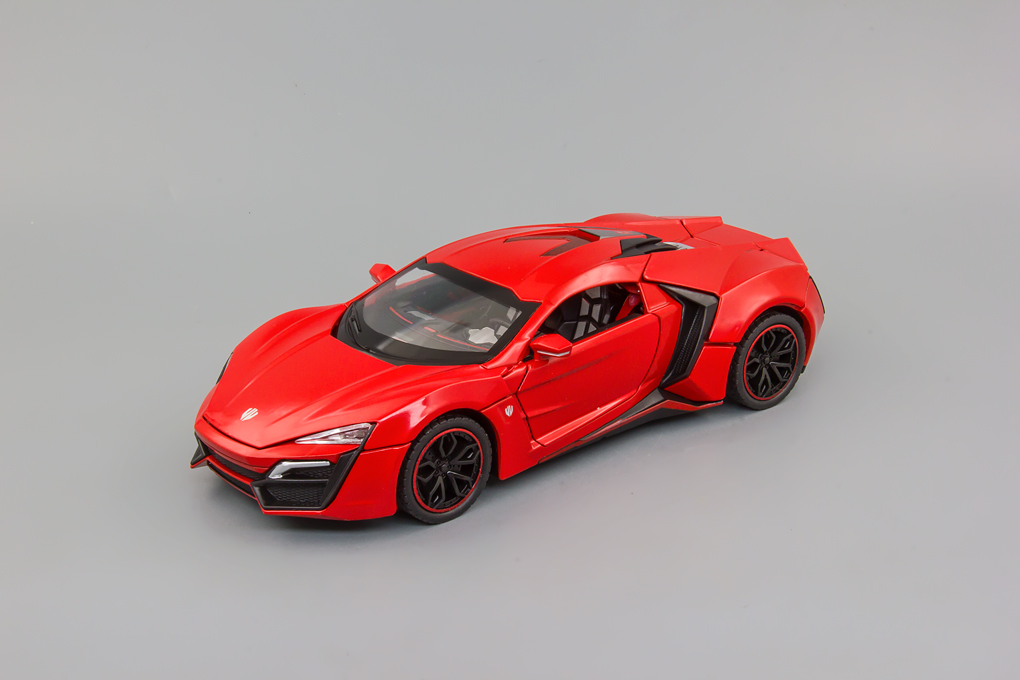 LYKAN HYPERSPORT V12, КРАСНЫЙ