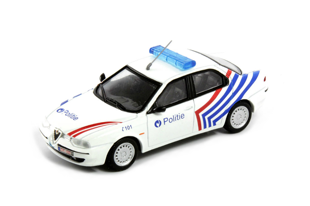 ALFA ROMEO 156 ПОЛИЦИЯ БЕЛЬГИИ (С ЖУРНАЛОМ)