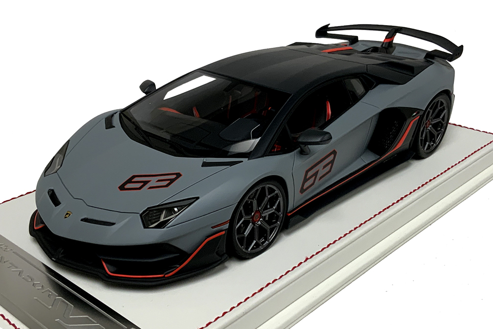 LAMBORGHINI AVENTADOR SVJ 2023 MATT GREY (LIMITED 20/20) / ЛАМБОРГИНИ АВЕНТАДОР СЕРЫЙ