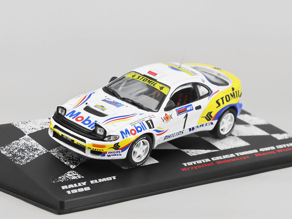 TOYOTA CELICA TURBO 4WD ST185 RALLY ELMOT 1996, RALLYE ZAVODNI AUTOMOBILY 63
