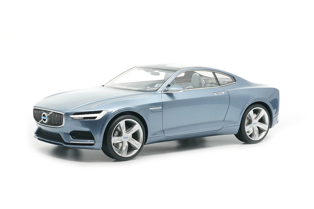 VOLVO CONCEPT COUPE 2013 LIGHT BLUE