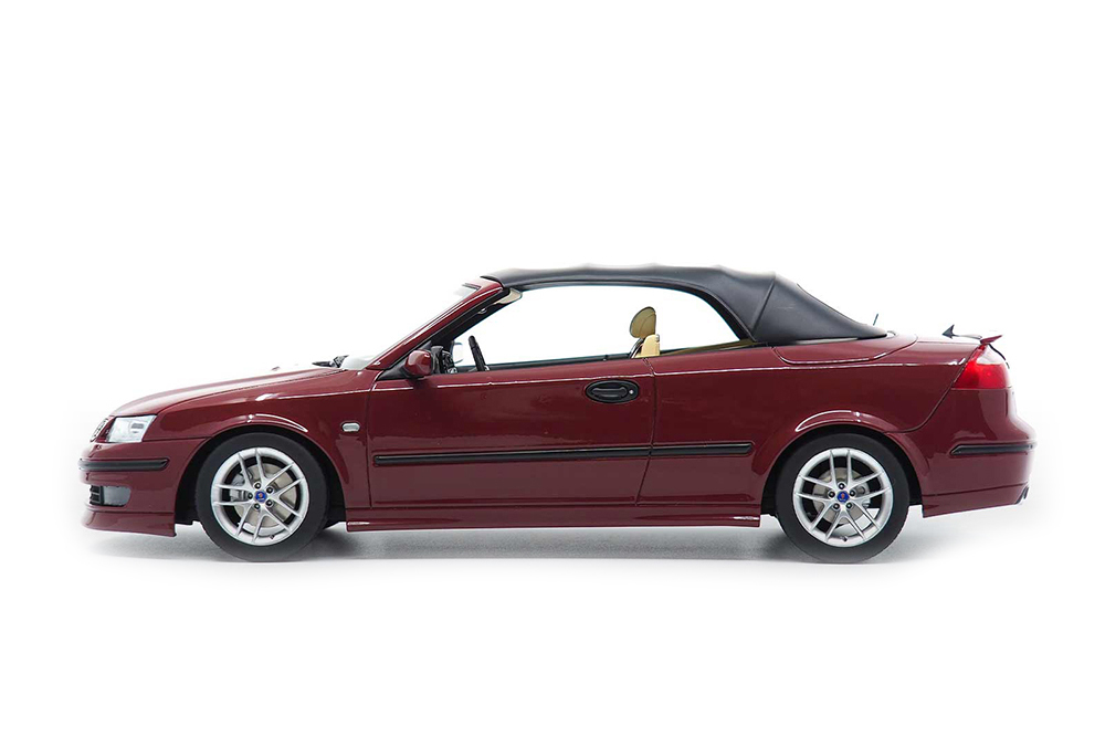 SAAB 9-3 AERO CONVERTIBLE CHILI RED METALLIC: 299 PCS